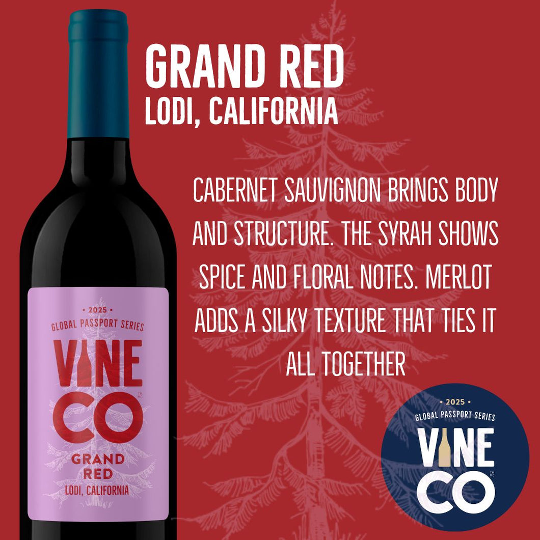 Global Passport Series Vineco - Grand Red, Lodi, California Pre-order (March 2025)