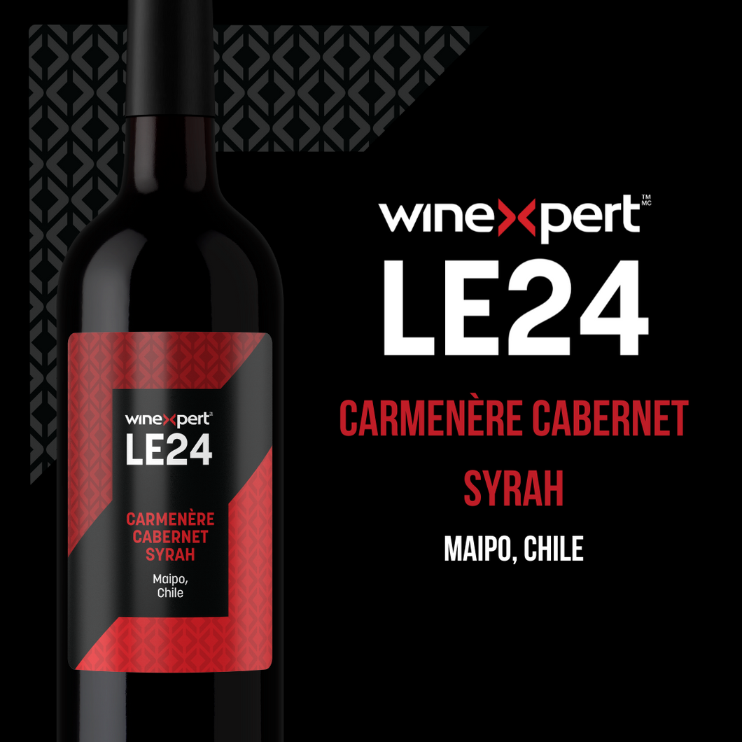 Winexpert LE24 Series - Carmenere Cabernet Syrah, Maipo, Chile  Pre-order (December 2024)