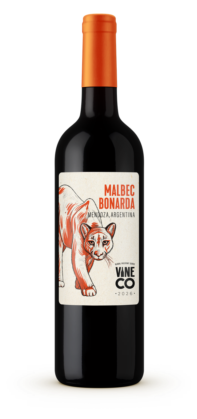 Global Passport Series Vineco Malbec Bonarda-Twin Peaks - Mendoza Argentina (Dec 25)