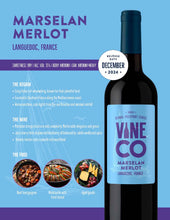 Load image into Gallery viewer, Global Passport Series Vineco - Marselan Merlot, Languedoc, France Pre-order (December 2024)
