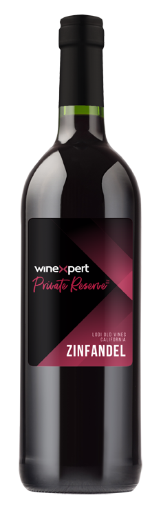 Winexpert Private Reserve - Zinfandel, Lodi Old Vines, California with Grape Skins